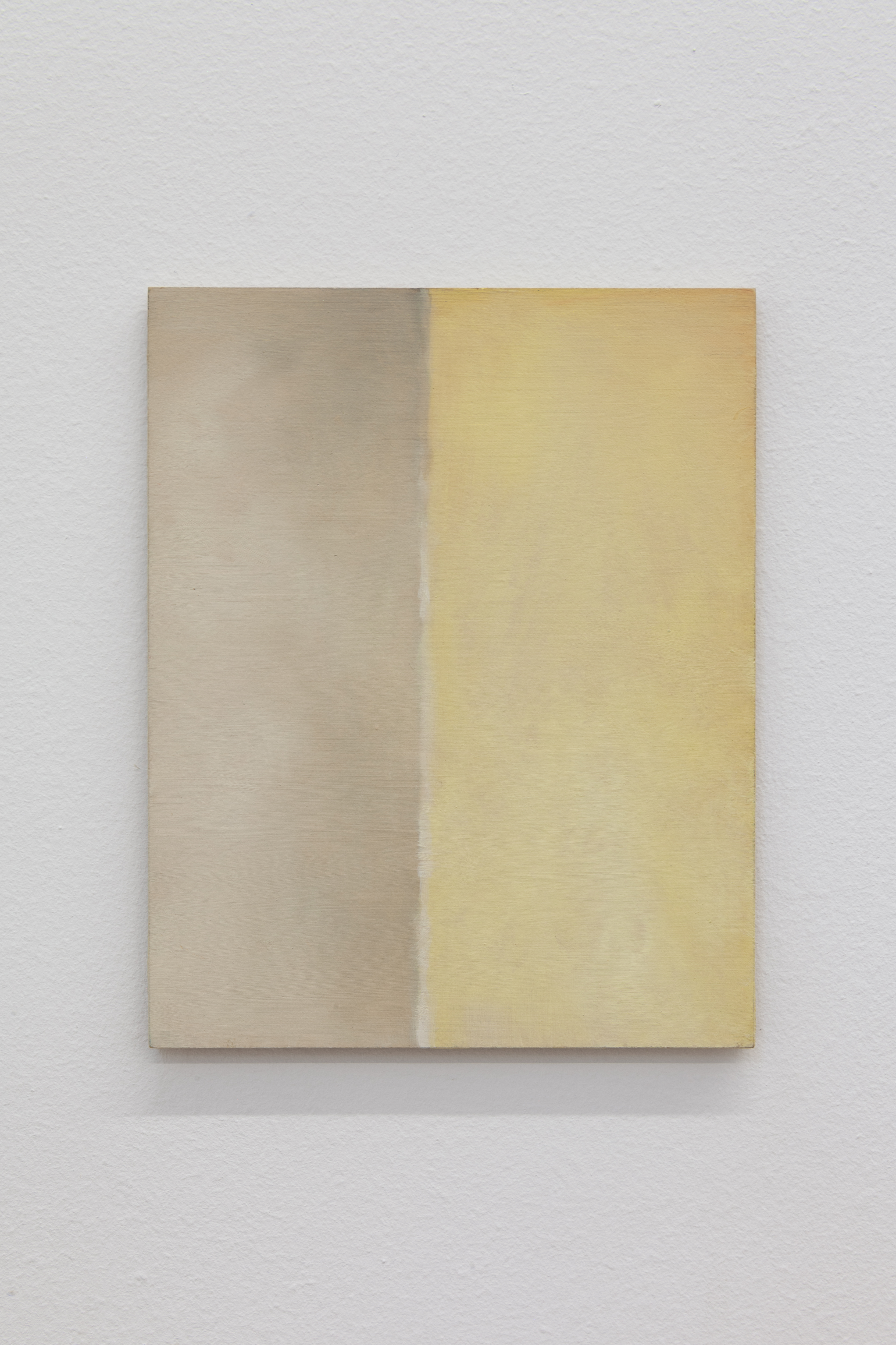 Corner 2018 Oil on board 12.7 x 10.3cm